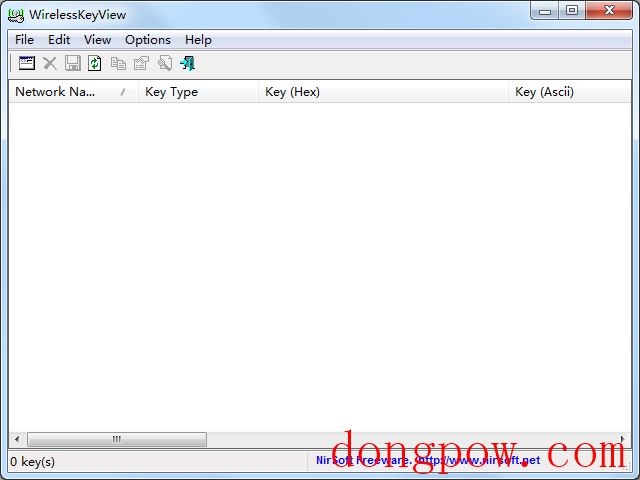 无线网络密码查看器(WirelessKeyView) x64 V2.06 绿色版