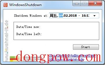 WindowsShutdown(定时关机软件) V1.0 绿色版