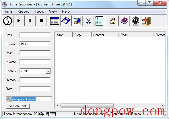 TimeRecorder(时间记录) V4.42