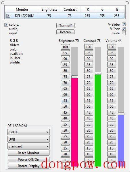 ClickMonitorDDC(显示器亮度调节) V7.0.0.0