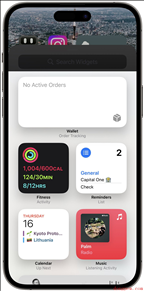苹果 iOS 16.4 新增小部件，用于跟踪订