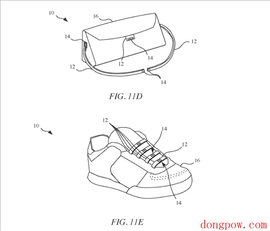 苹果新专利：在连接点上引入了磁性特征，让你不用再系鞋带了