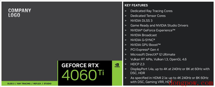 消息称英伟达 RTX 4060 Ti 桌面显卡 5 