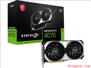 微星 / 索泰 RTX 4070 显卡曝光：双风扇散热，比上代功耗更低