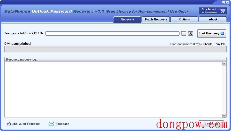 DataNumen Outlook Password Recovery