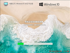 电脑公司 Windows10 64位 高效装机版 V2023.05