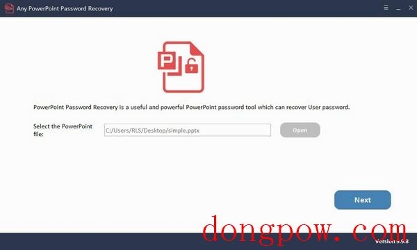 Any PowerPoint Password Recovery