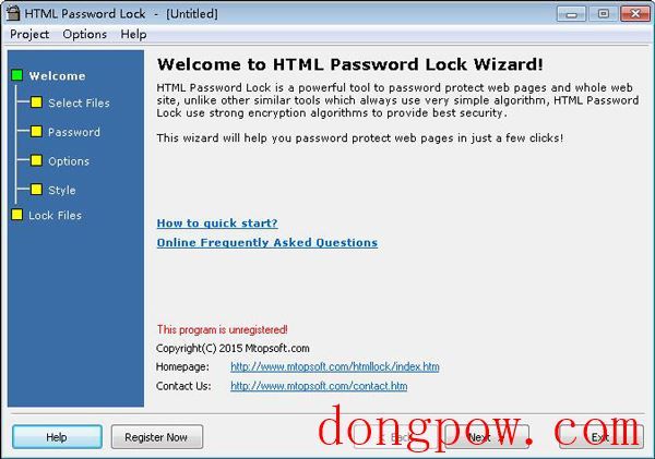 HTML Password Lock(网页加密软件) V5.8 特别版