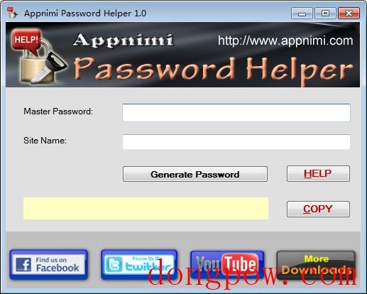 安全密码生成器(Appnimi Password Helper) V1.0 