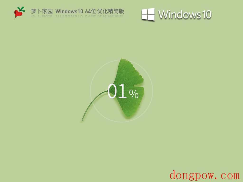 萝卜家园 Windows10 64位 优化精简版 V2023.06