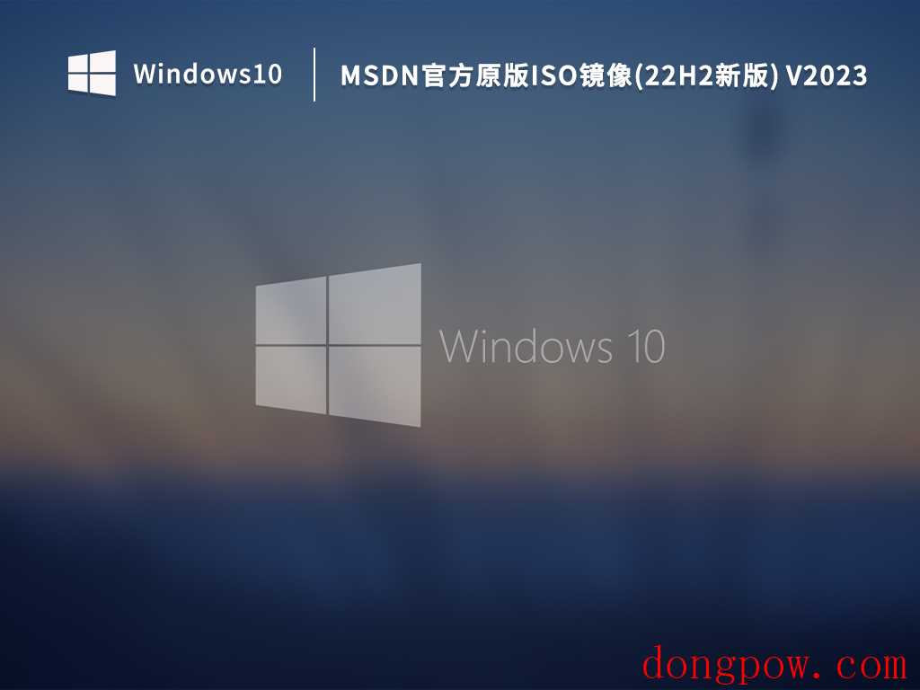 MSDN官方原版ISO镜像(22H2新版) V2023