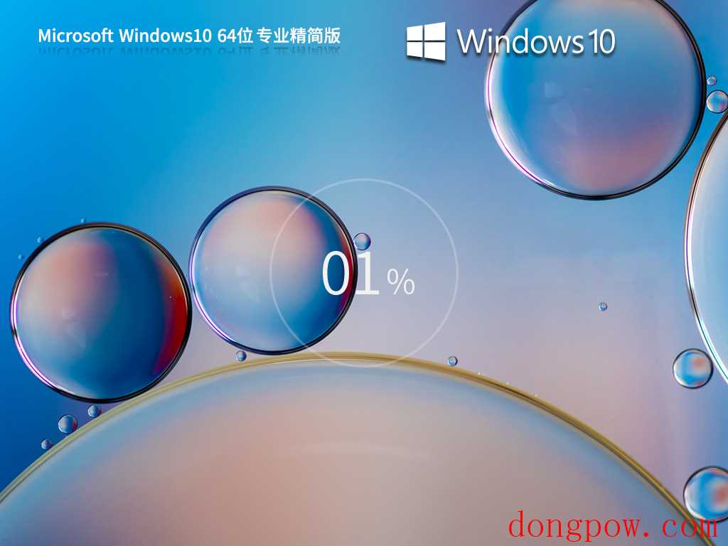 【老机升级首选】Windows10 64位 专业精简版 (低占用)