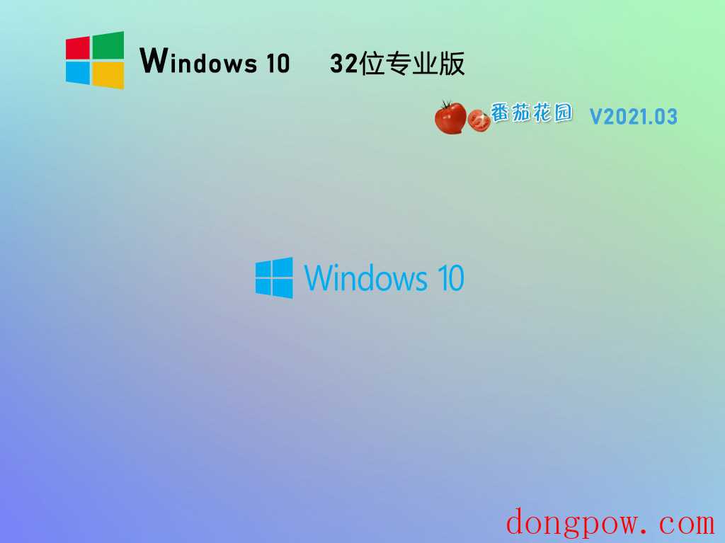 番茄花园Windows10 32位专业版镜像 V2021.03