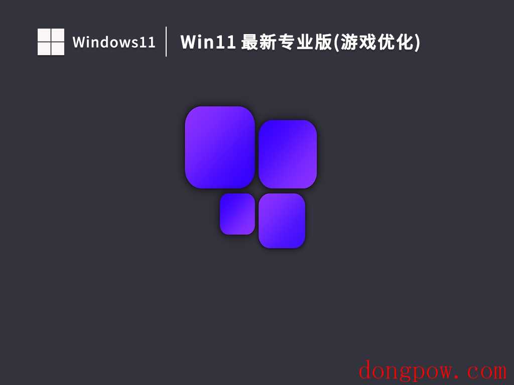 Win11 最新专业版(游戏优化)