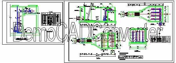 污水泵站工艺CAD图纸