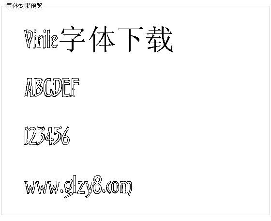 Virile字体下载