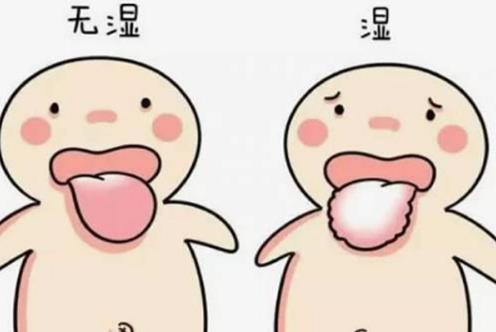 肠胃不好舌苔会是什么颜色？湿气重的人舌苔会有什么表