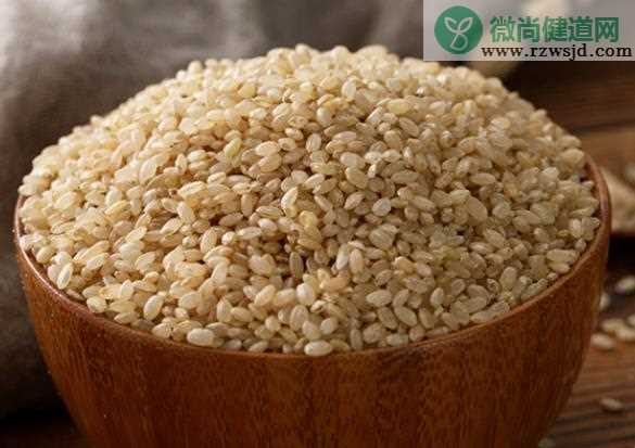 糙米是粗粮吗 含外皮糠蜡等物质含量较多口感粗糙