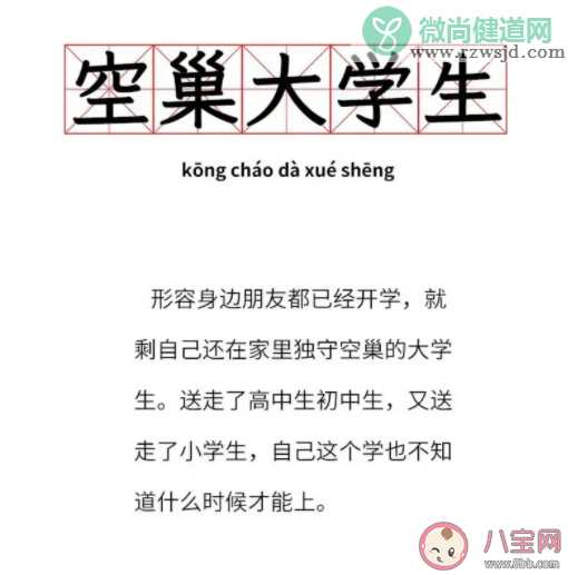 空巢大学生是什么意思 大学生在家上网课期间需要注意些什么