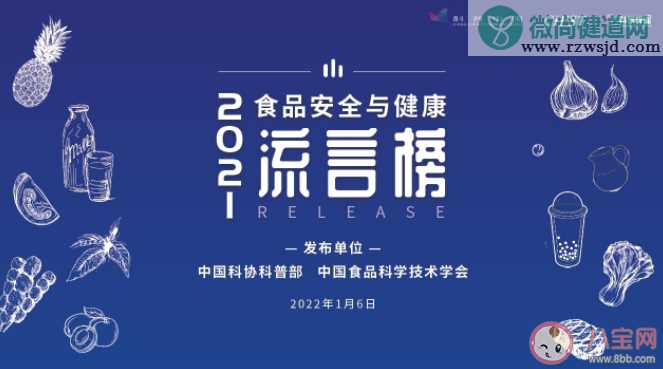 2021年十大食品安全与健康流言 你中招了哪一个