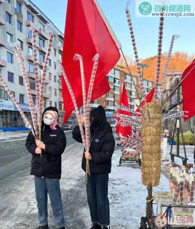 东北现一米八冰糖葫芦是怎么回事 冰糖葫芦能经常吃吗