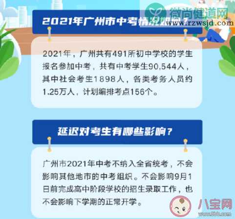 广州受疫情影响中考延期至7月 推迟中考会影响高中招生录取吗