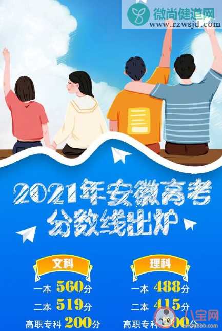 安徽官方回应文理科分数线分差大 2021安徽高考成绩一分一线分档表