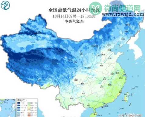 22省份将现断崖式降温 降温