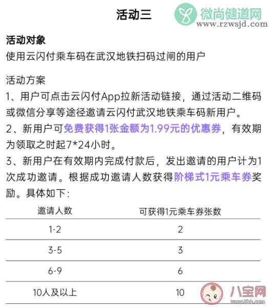 2022武汉地铁乘车优惠最新活动 武汉地铁优惠活动有哪些