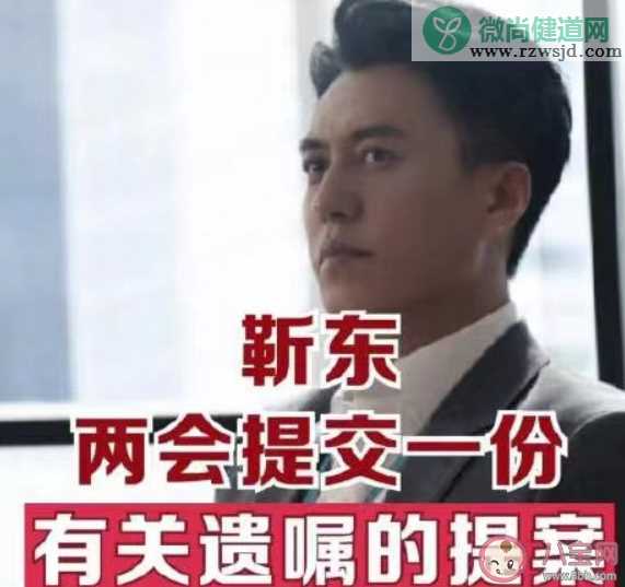 靳东两会提交一份有关遗嘱的提案说了什么 如何看待靳东的提案