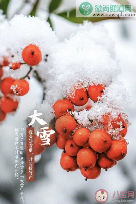 大雪节气早安温暖问候语说说 大雪节气早安说说带图片大全2020