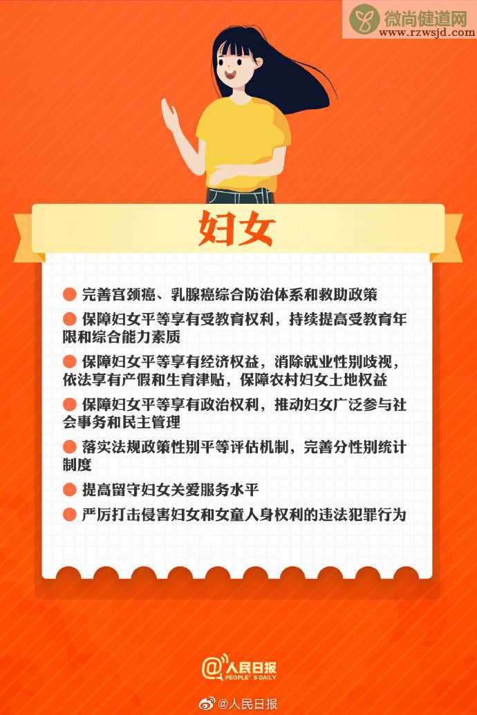 未来5年你的生活会怎样改变 有哪些保障妇女权益的举措