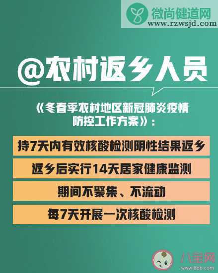 春节外地返乡人员划定范围是什么 持核酸检测阴性证明返乡从什么时候开始