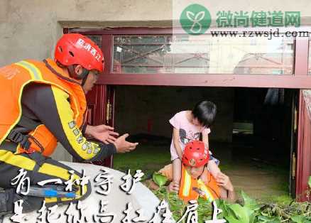 赞美抗洪前线人民子弟兵武警