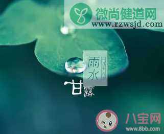 2020雨水节气朋友圈说说 雨水节气说说句子