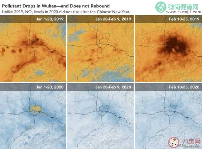 中国空气中的二氧化氮含量显著下降是什么原因 二氧化氮含量下降意味着什么