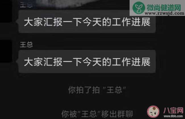 别拍了别拍了是什么梗 微信拍一拍好玩的梗图