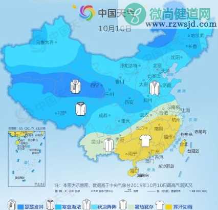 2019全国降温地图 哪些省市会有降温