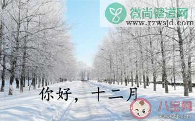 11月再见12月你好最新带字图片说说 告别十一月迎接十二月的朋友圈句子