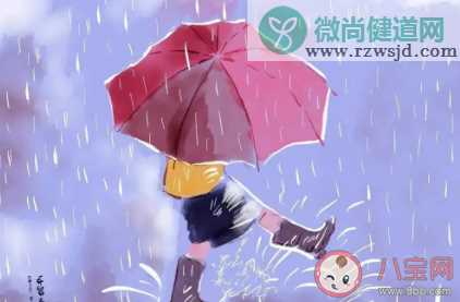 下雨天早安心情句子 下雨天