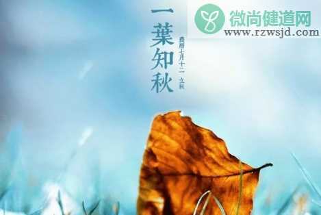 立秋节气朋友圈祝福语大全 2019立秋祝福语带图片大全