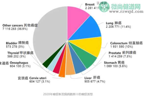 乳腺癌已成全球最常见癌症 