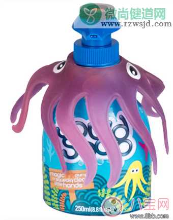 SquidSoap章鱼洗手液怎么样 SquidSoap章鱼洗手液宝