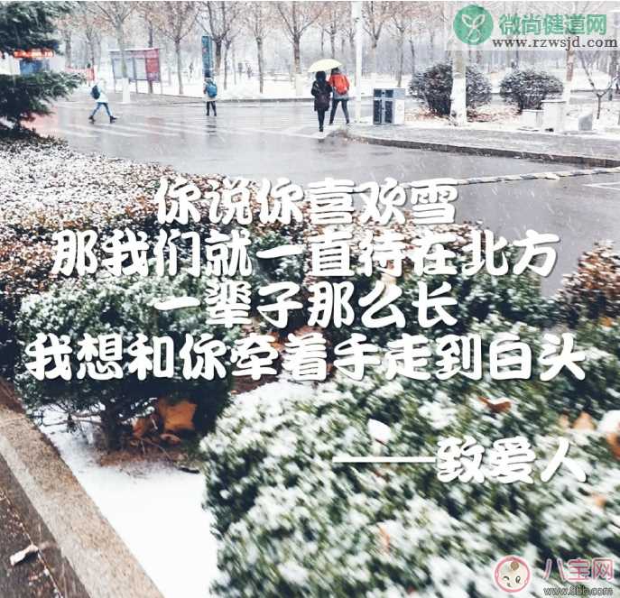 2018年第一次下雪说说朋友圈 2018下雪发什么朋友圈配什么图片好