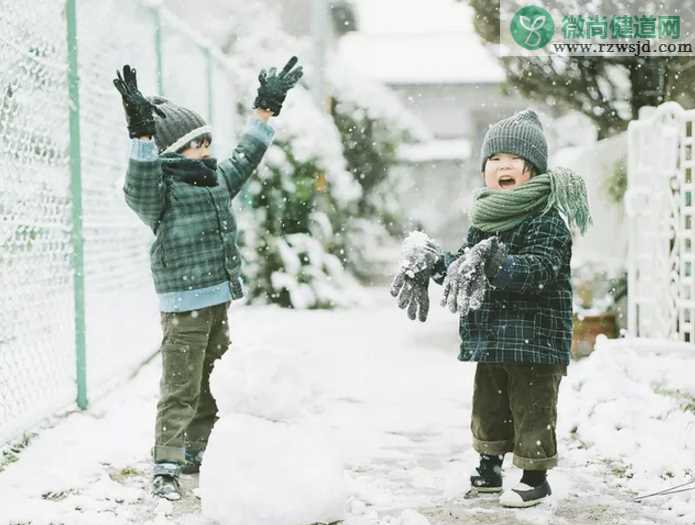 带娃看雪说说朋友圈心情 201