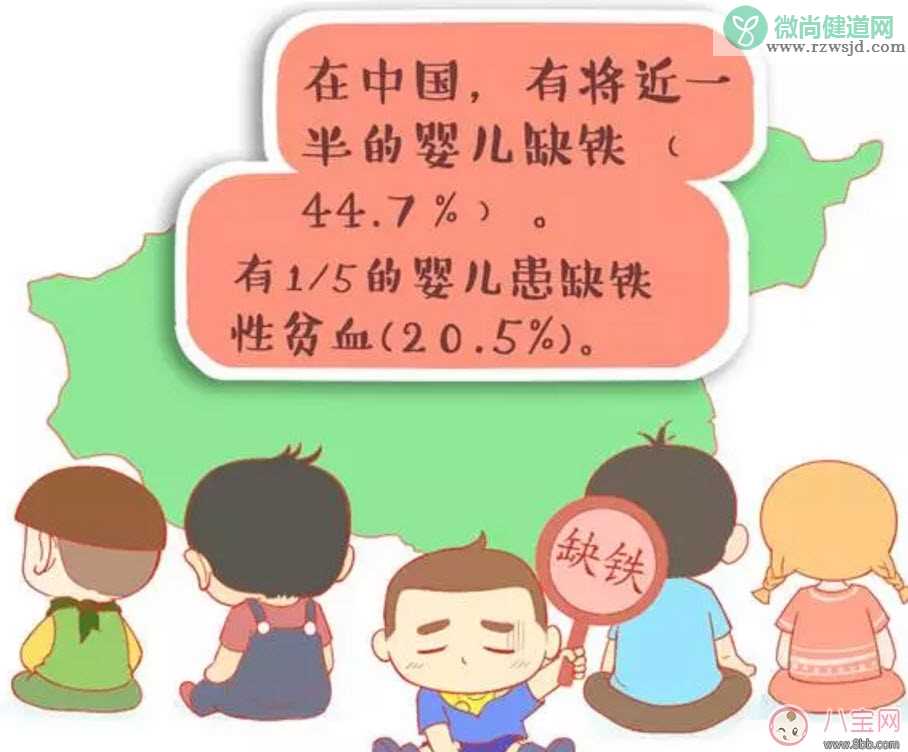 宝宝缺铁怎么补 宝宝缺铁吃什么