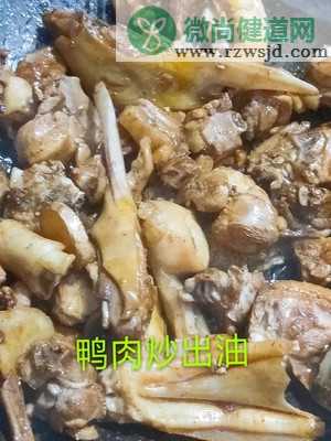 腐竹炒鸭肉