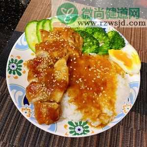 照烧鸡腿饭，新手也能做的比吉野家好吃哟