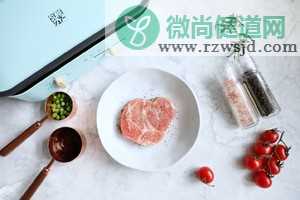 馋哭隔壁小孩的煎肉香煎梅花肉