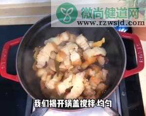 不加水不放油的红烧肉